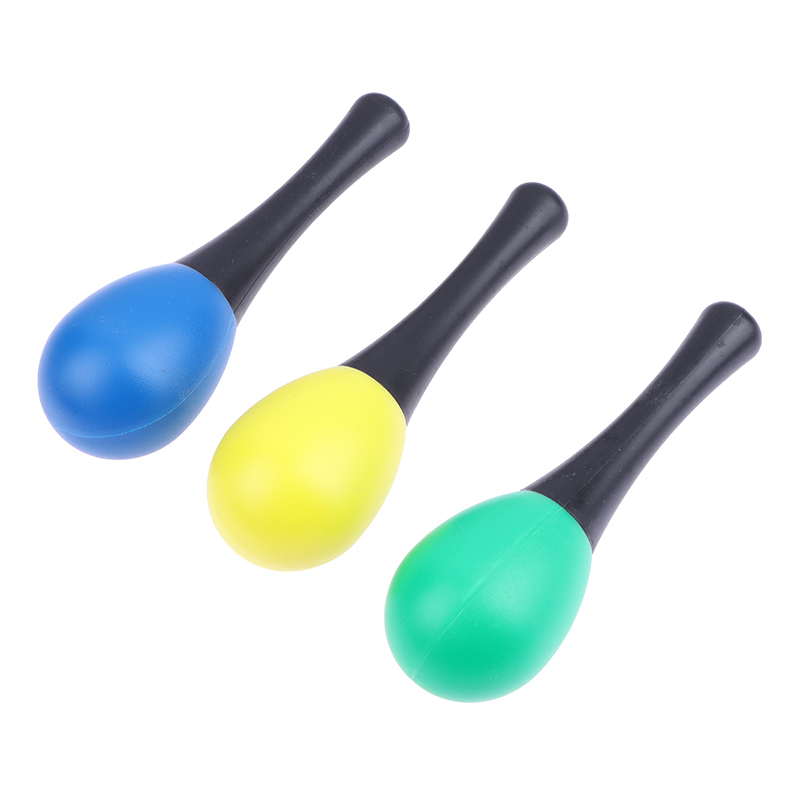 Musical Instrument Rattle - Set di 2 Maracas in Plastica,