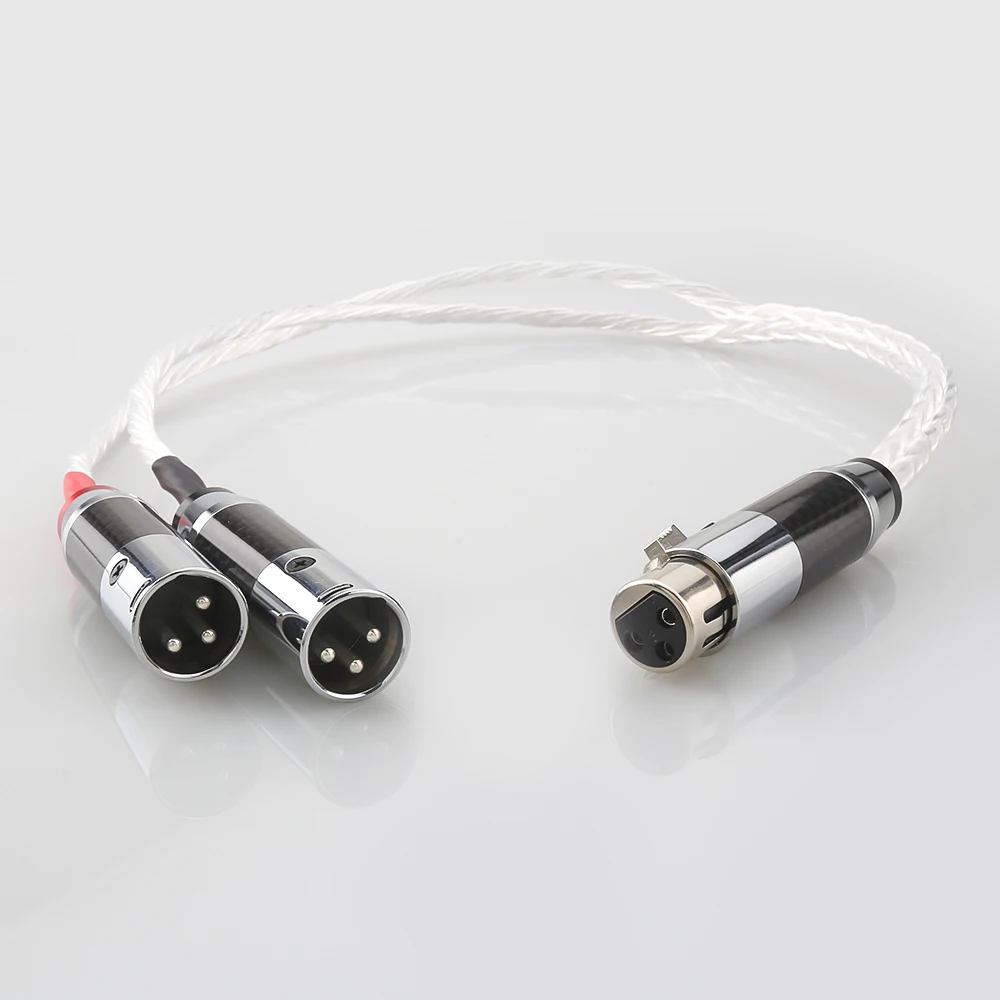 Musical Instrument Image - Hi-end 8AG placcato argento 2 XLR