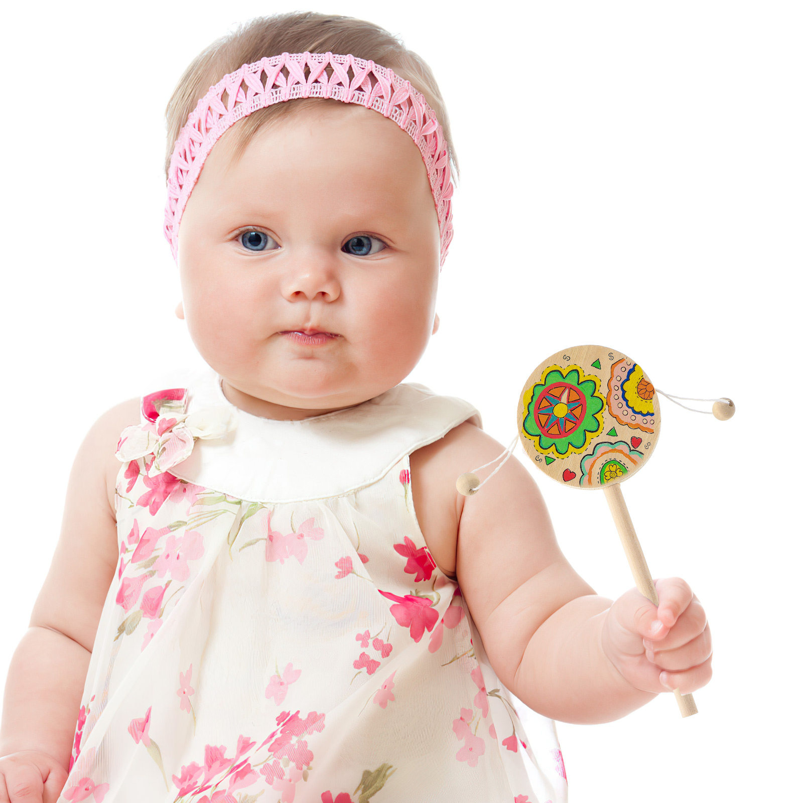 Musical Instrument Diy For Kids - Set di Tamburo Sonaglio in Legno