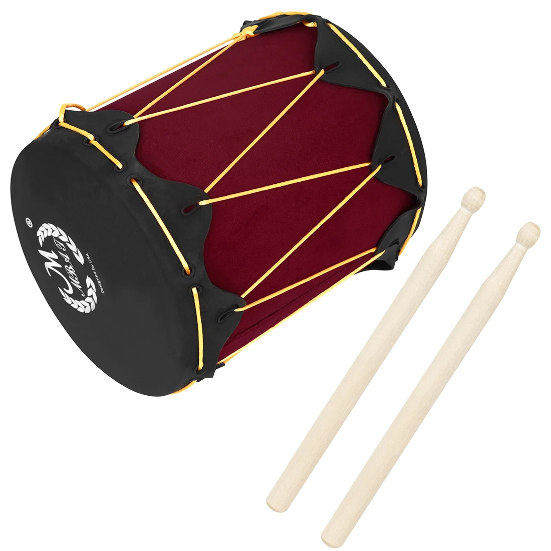 Musical Instrument Indian - Tamburo indiano Doppia pelle di gomma