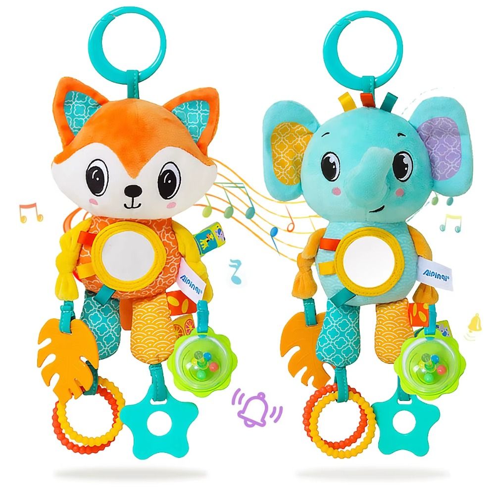 Musical Instrument Rattle - Giocattolo Sensoriale Morbido con Suono Sonoro,