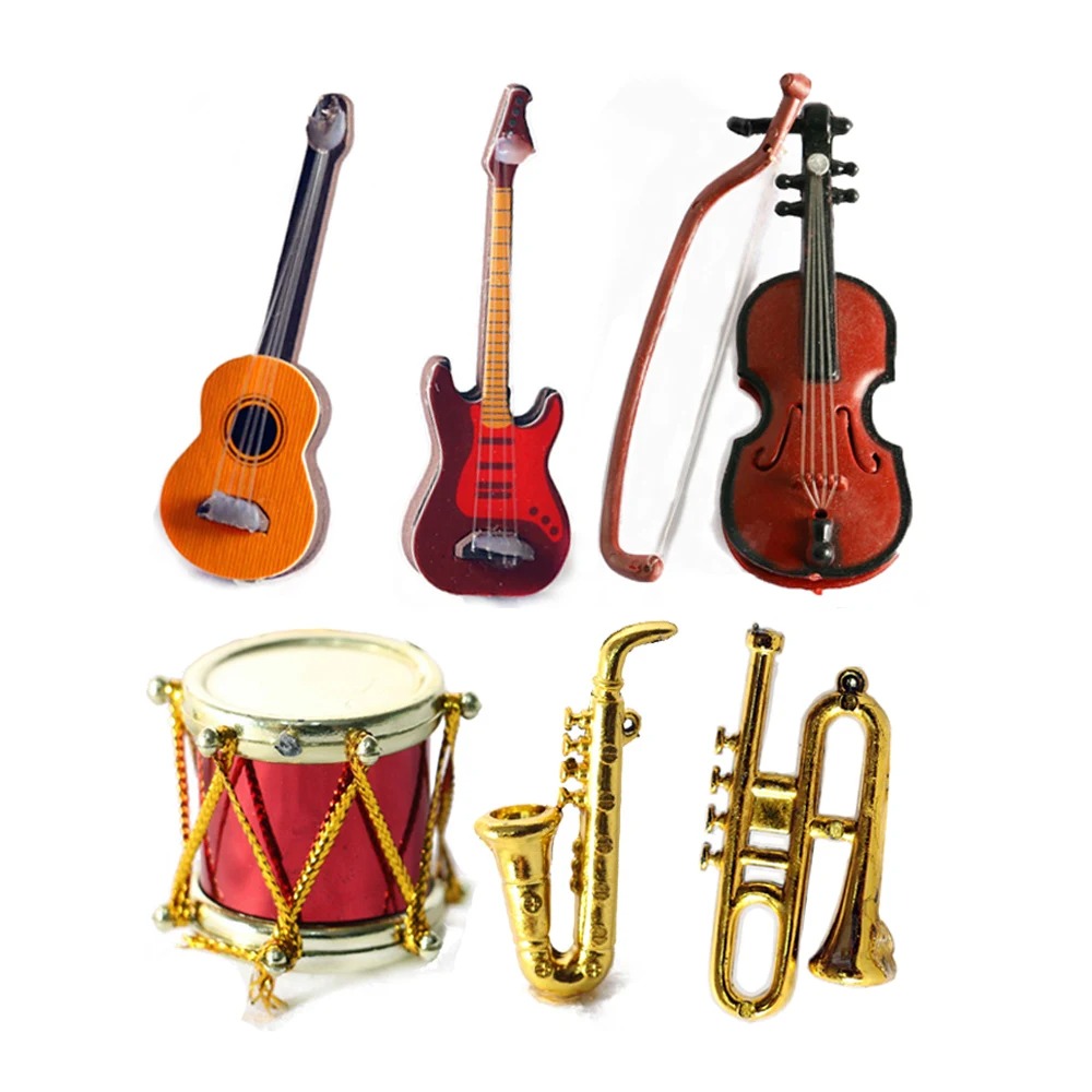 Musical Instrument Craft - Strumenti musicali per bambole in scala