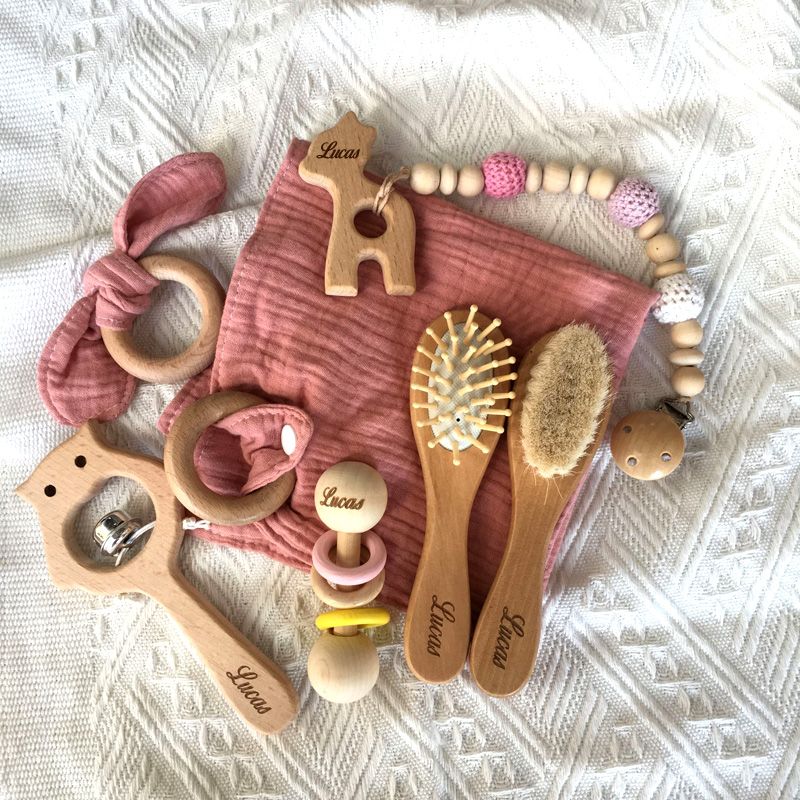 Musical Instrument Rattle - Nome personalizzato Set di giocattoli da