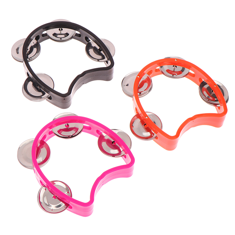 Musical Instrument Rattle - Tamburello Portatile per Asilo Nido, Campanelli