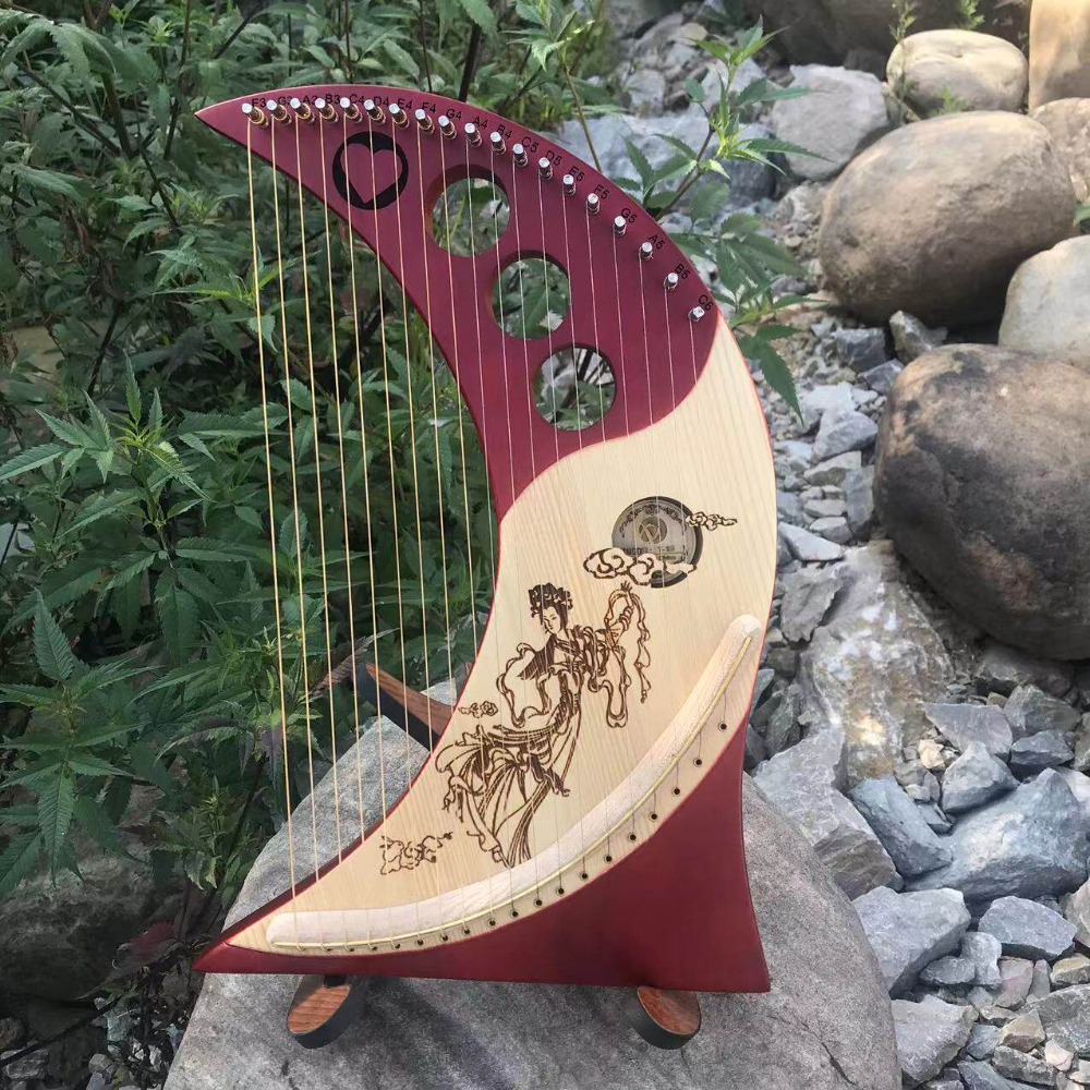 Arpa Lira Vintage in Legno Mas - Musical Instrument Harp recensione e prezzo