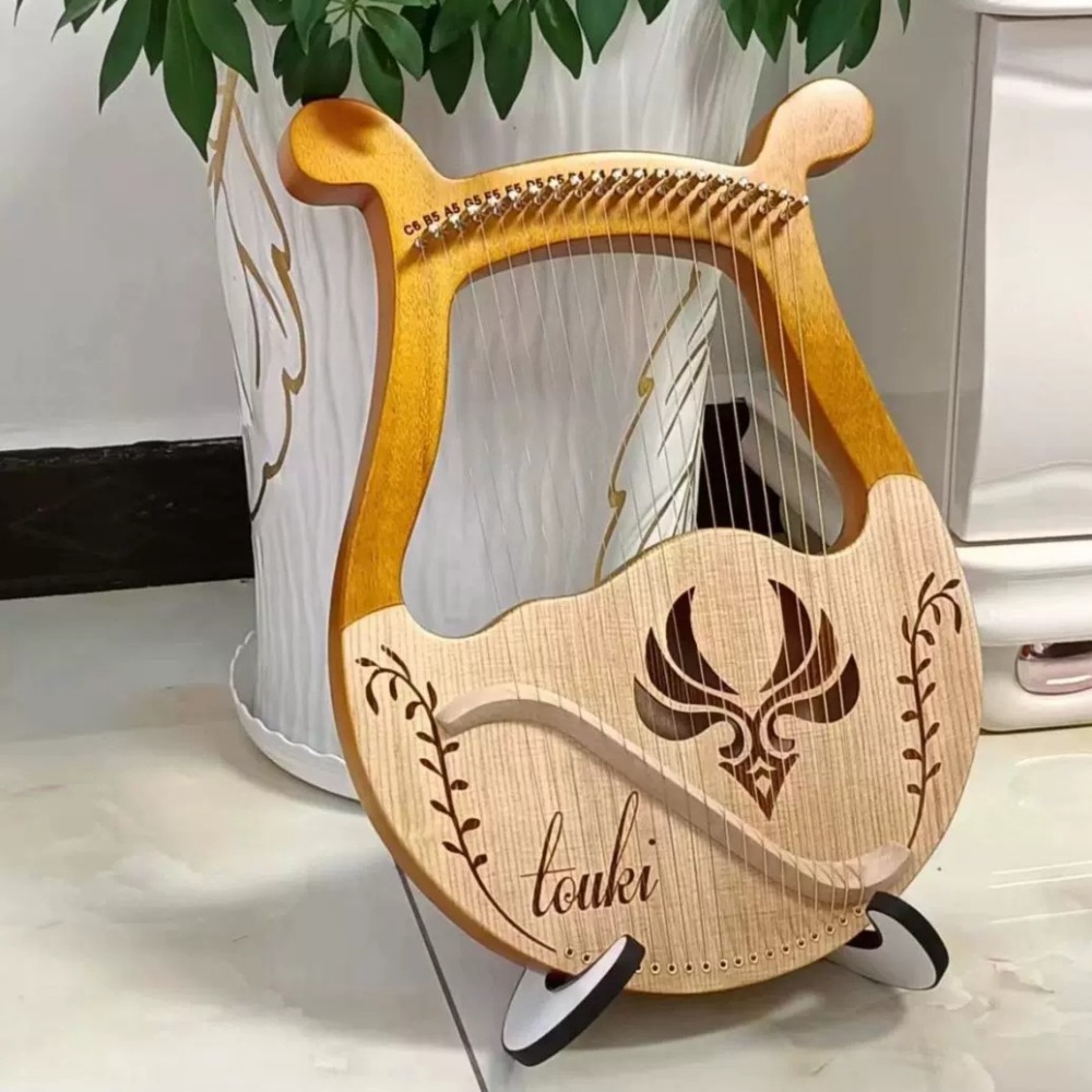 Arpa Lira Vintage in Legno Mas - Musical Instrument Harp recensione e prezzo
