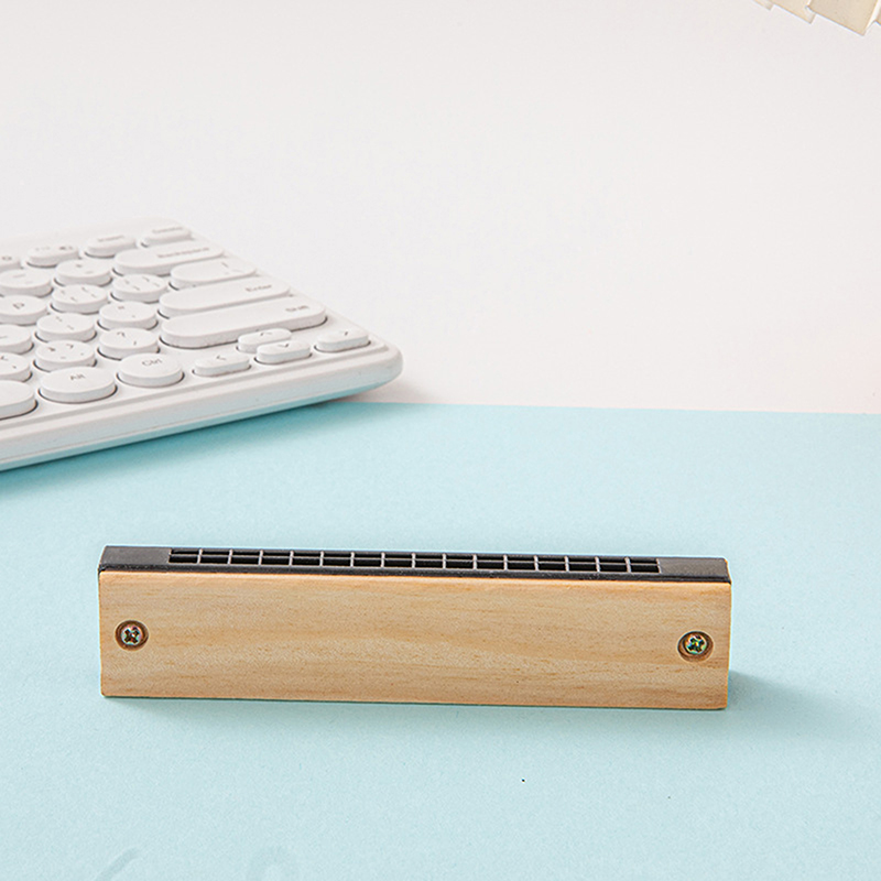 Nuova Armonica in Legno Bianca - Musical Instrument Diy For Kids recensione e prezzo