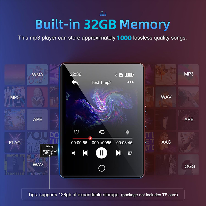Lettore MP3 Bluetooth 2.8 Touc - Musical Instrument Image recensione e prezzo