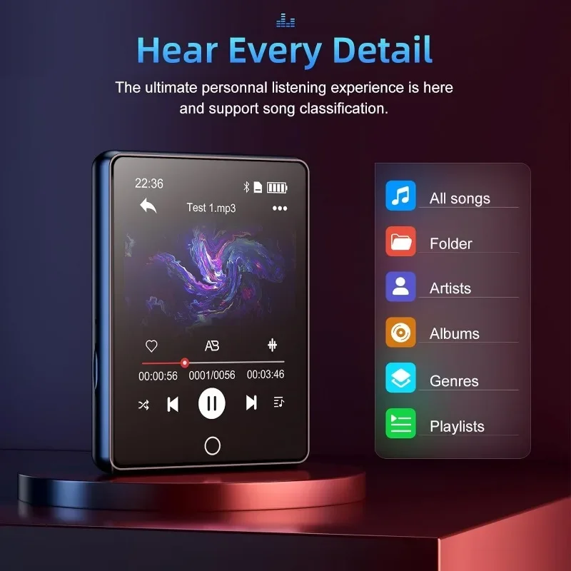 Lettore MP3 Bluetooth 2.8 Touc - Musical Instrument Image recensione e prezzo