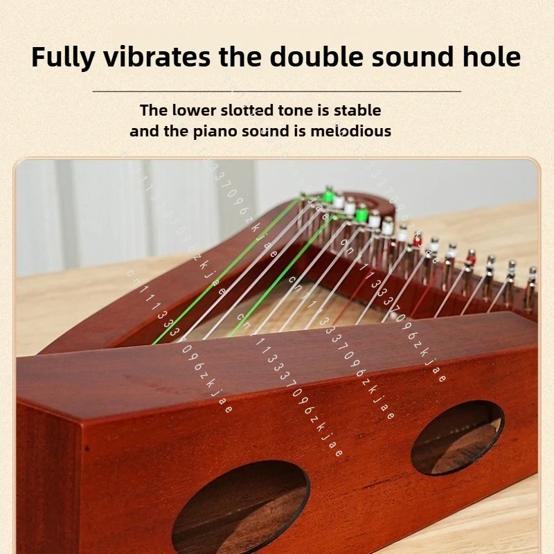 Arpa Artigianale a 15 Toni per - Musical Instrument Harp recensione e prezzo