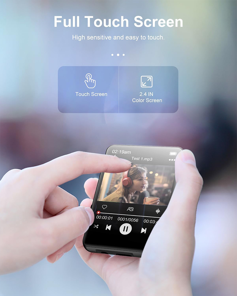 P1 2.4 '' Touch Screen Bluetoo - Musical Instrument Image recensione e prezzo