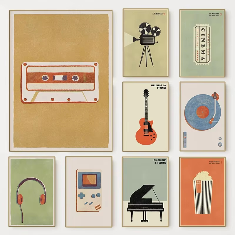 Poster di strumenti musicali p - Musical Instrument Image recensione e prezzo