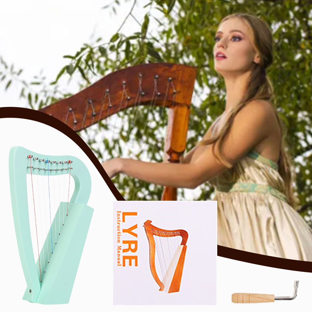 Arpa a 8 Corde in Legno Massic - Musical Instrument Harp recensione e prezzo
