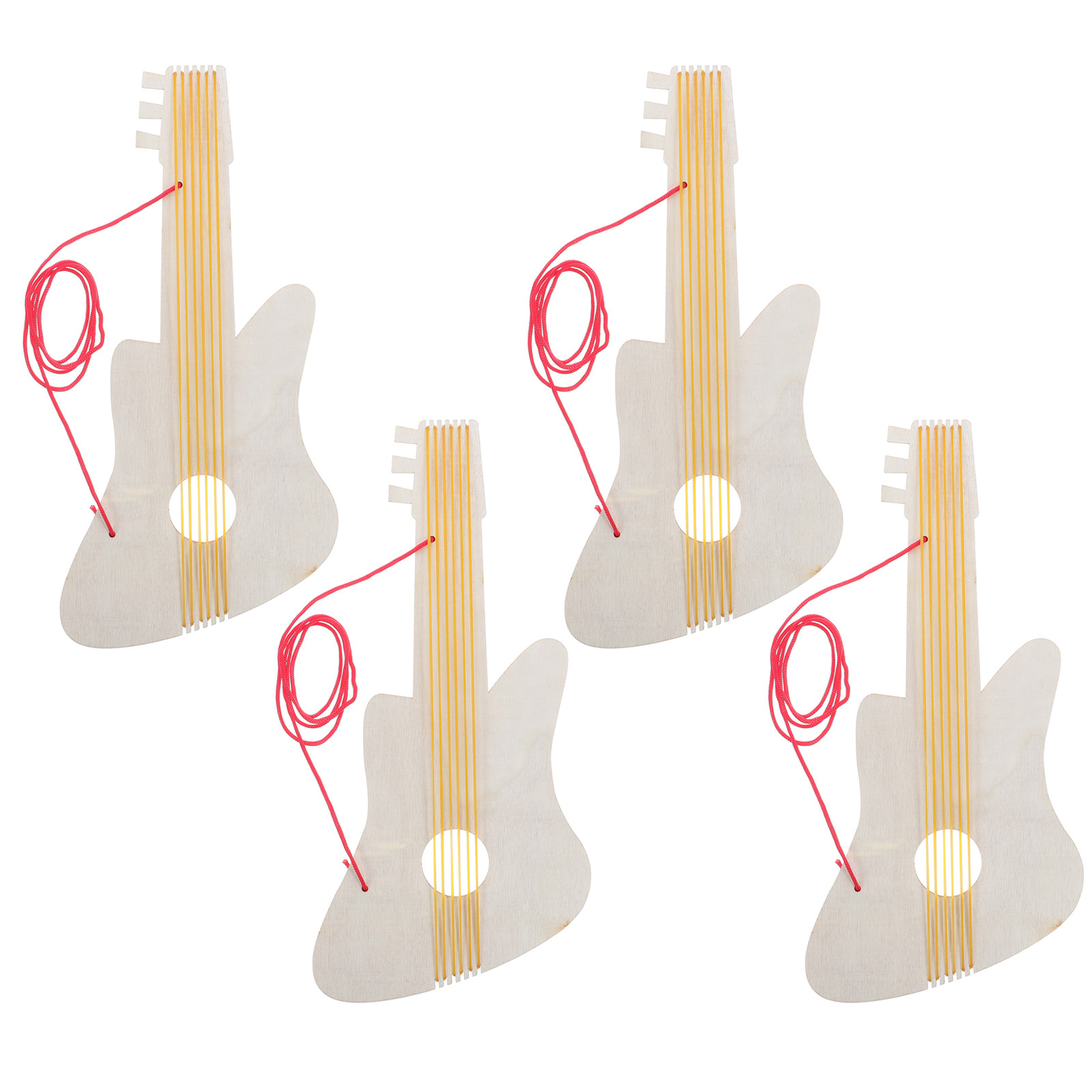 4 Set di Chitarre in Legno Gre - Musical Instrument Diy For Kids recensione e prezzo