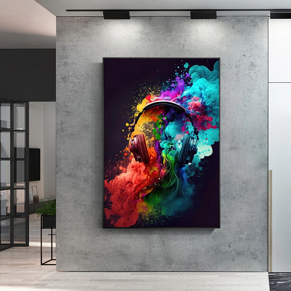 Nota musicale colorata Poster  - Musical Instrument Image recensione e prezzo
