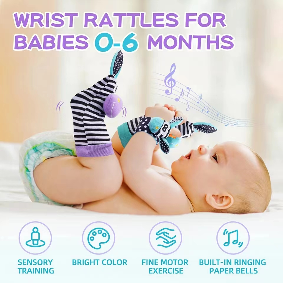 Calzini a sonaglio da polso pe - Musical Instrument Rattle recensione e prezzo