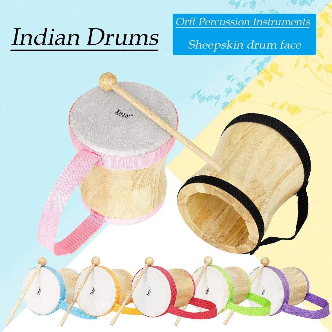IRIN Tamburi indiani Tamburi m - Musical Instrument Indian recensione e prezzo