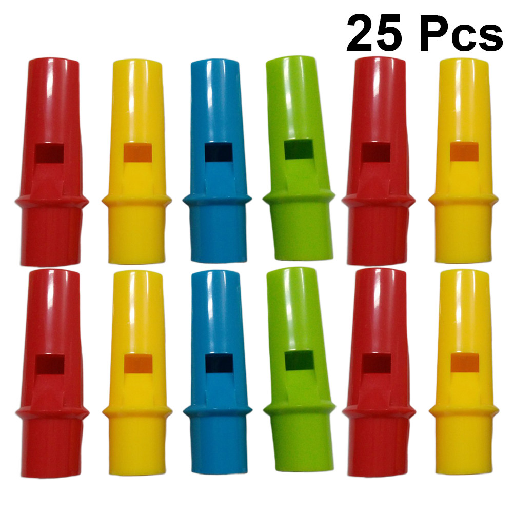 25 Flauti Cilindrici Colorati, - Musical Instrument Diy For Kids recensione e prezzo