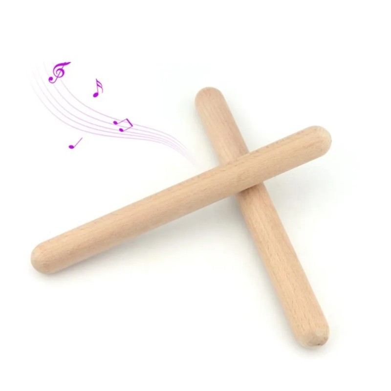 8 bastoncini ritmici in legno  - Musical Instrument Craft recensione e prezzo