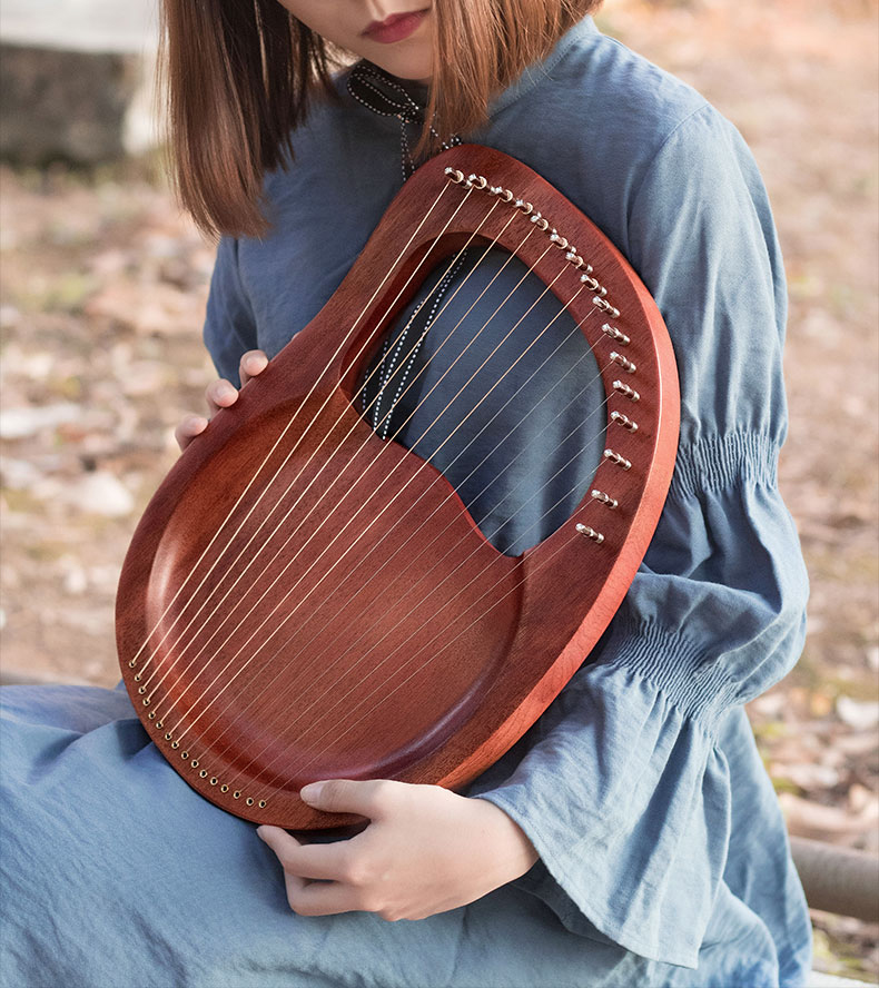 Arpa a 16 Corde in Legno di Mo - Musical Instrument Harp recensione e prezzo