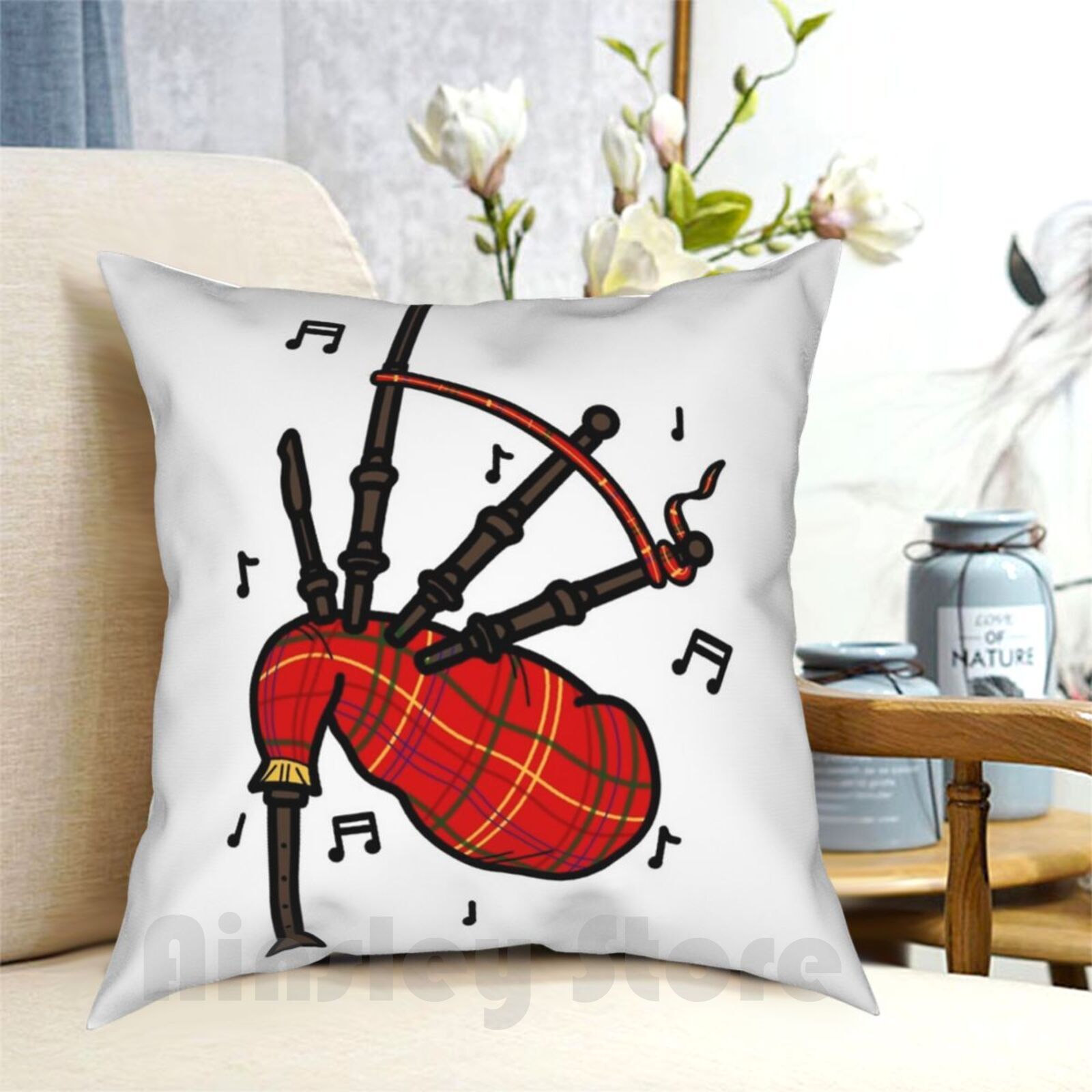 Bagpipes Federa per cuscino St - Musical Instrument In Scotland recensione e prezzo