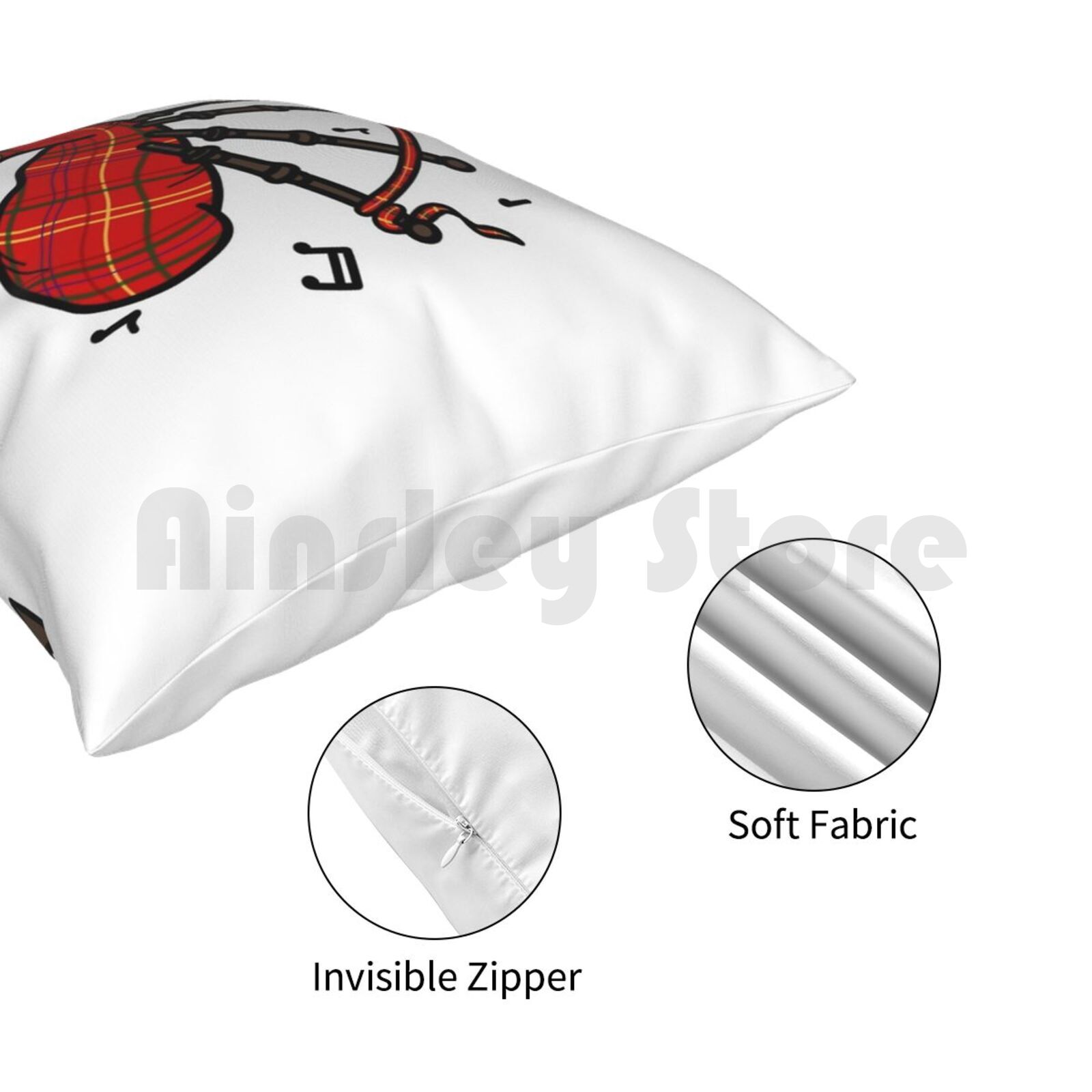 Bagpipes Federa per cuscino St - Musical Instrument In Scotland recensione e prezzo